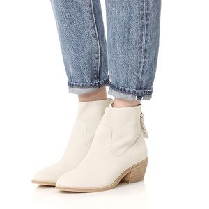 Joie Adria Slouchy Suede Latte Ankle Booties